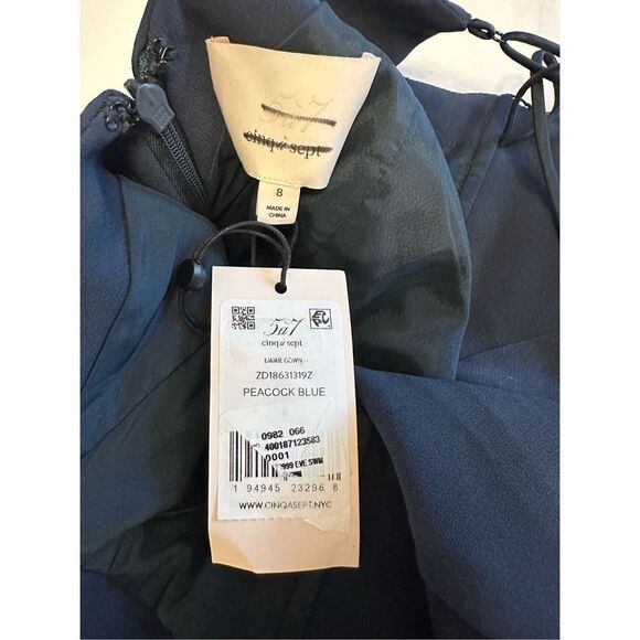 Cinq à Sept Emmie Crystal-Strap Gown - Picture 9 of 9